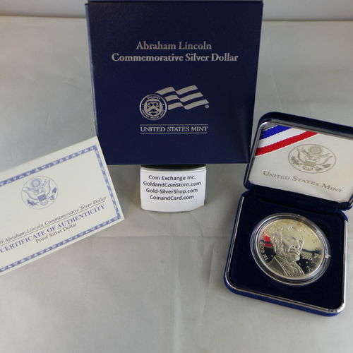 2009 Abraham Lincolin Proof Silver Dollar