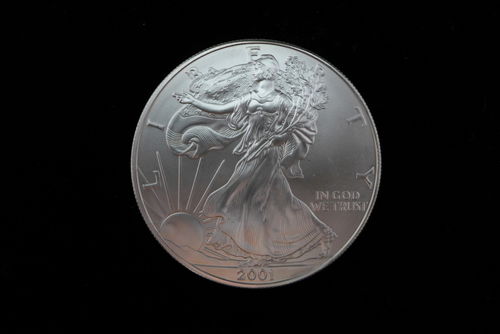 2001 Silver Eagle 1 oz B.U.