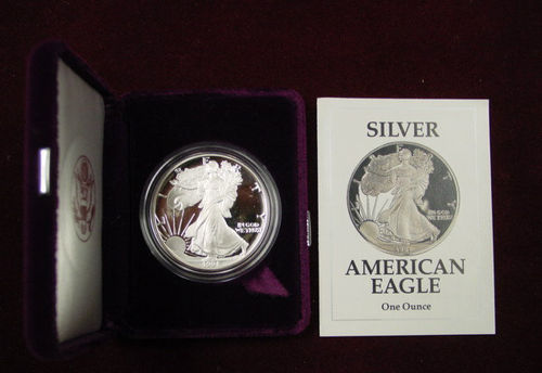 1991-S Proof Silver Eagle