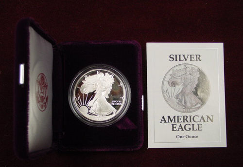 1992-S Proof Silver Eagle