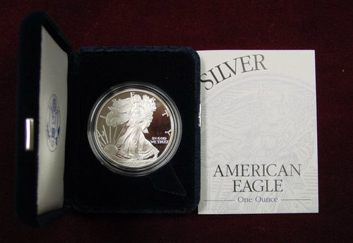2001-W Proof Silver Eagle