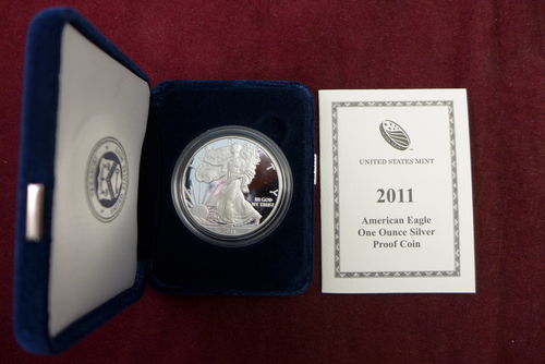 2011-W Proof Silver Eagle