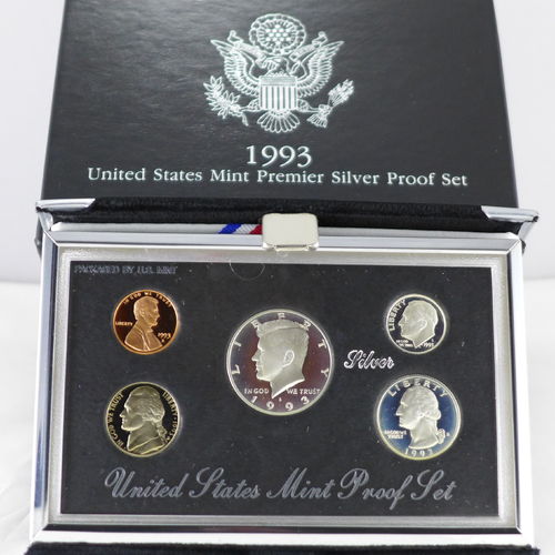 1993 Premier Silver Proof Set