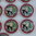 Lot of (17) 1996-1997 North Korea Silver 5 Won .999 Silver 27g Colorized Panda