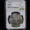 1900 Morgan Silver Dollar NGC MS64