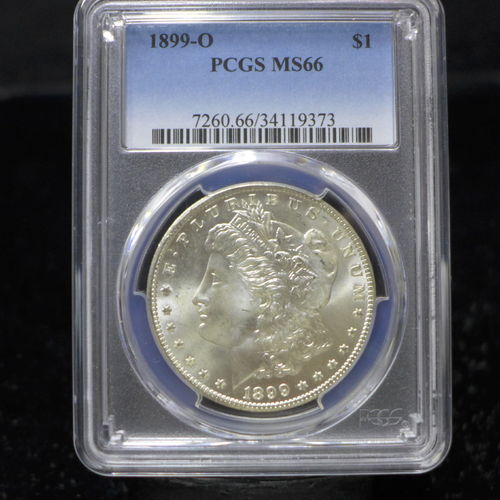 1899 O Morgan Silver Dollar - PCGS MS66