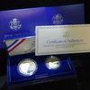 1993 Bill of Rights Commemorative Proof Silver Dollar and Half