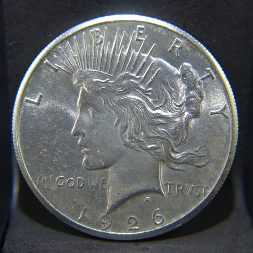 1926 Peace Silver Dollar AU