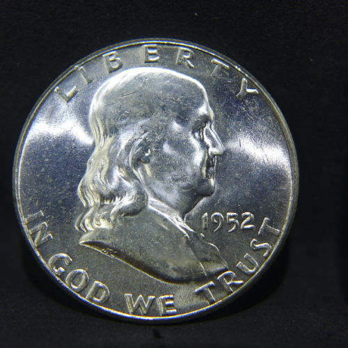 1952 Franklin Half Dollar BU