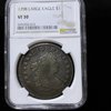 1798 Large Eagle Silver Draped Bust Dollar NGC VF30