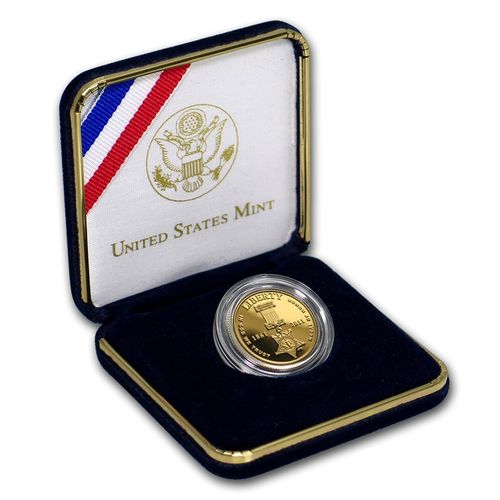 2011 W Gold $5 Commem Medal of Honor Proof (w/Box & COA)