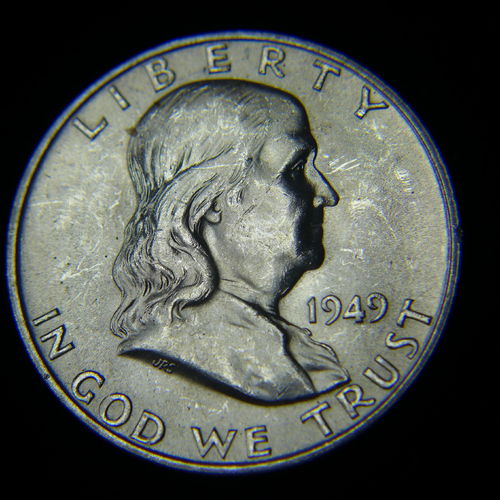 1949 D Franklin Half Dollar BU