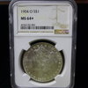 1904 O Morgan Silver Dollar NGC MS64+