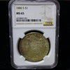 1880 S Morgan Silver Dollar NGC MS65