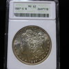 1887 S Morgan Silver Dollar ANACS MS62