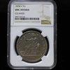 1878 S Trade Dollar NGC UNC Details - Cleaned