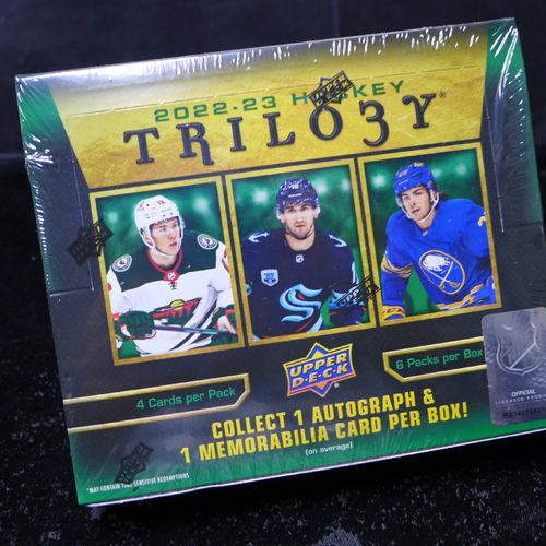 2022/23 Upper Deck Hockey Trilogy Hobby Box